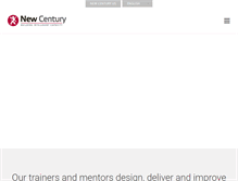 Tablet Screenshot of newcentcorp.com
